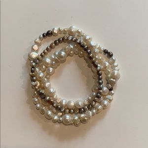 pearl bracelets